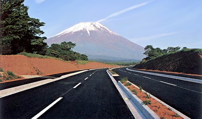 上九一色村道富士ヶ嶺6号線新設工事