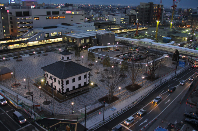 甲府駅北口駅前広場よっちゃばれお祭り広場築造工事