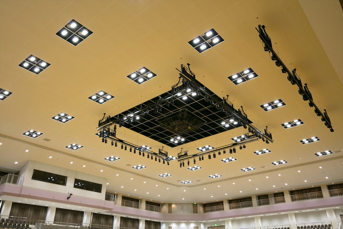 甲府市総合市民会館山の都アリーナ天井等耐震化工事