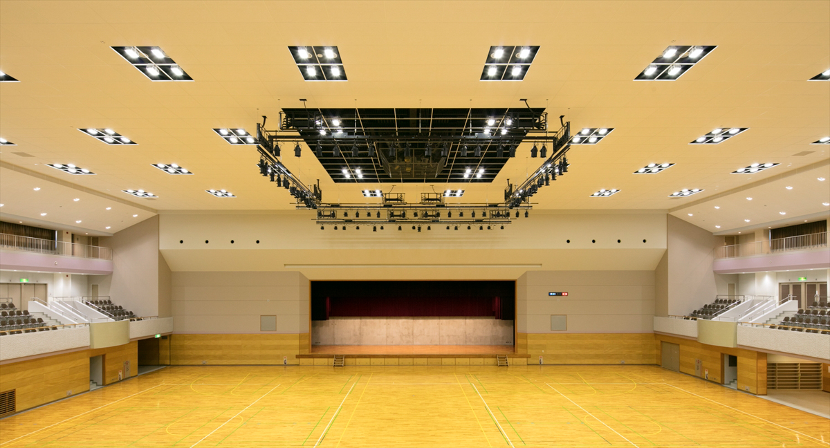 甲府市総合市民会館山の都アリーナ天井等耐震化工事