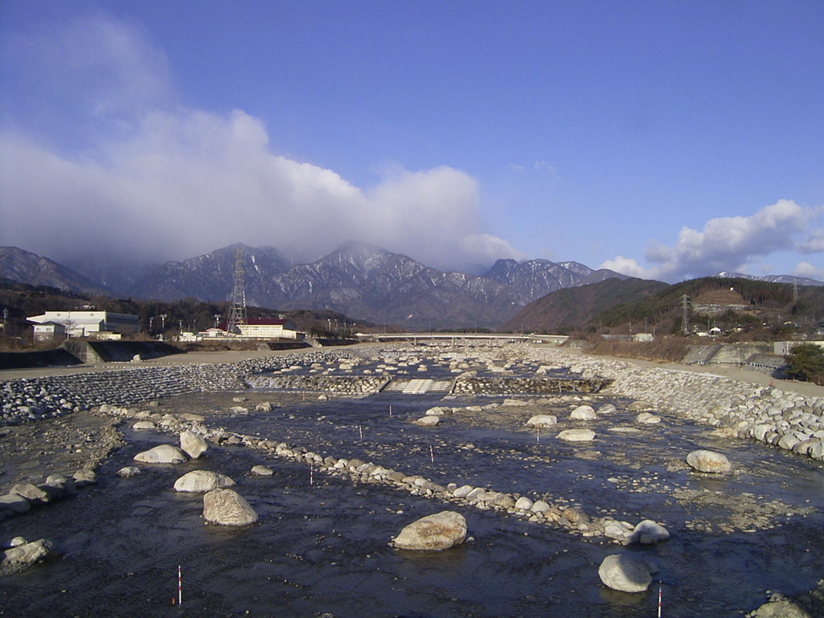 大武川第46床固工事