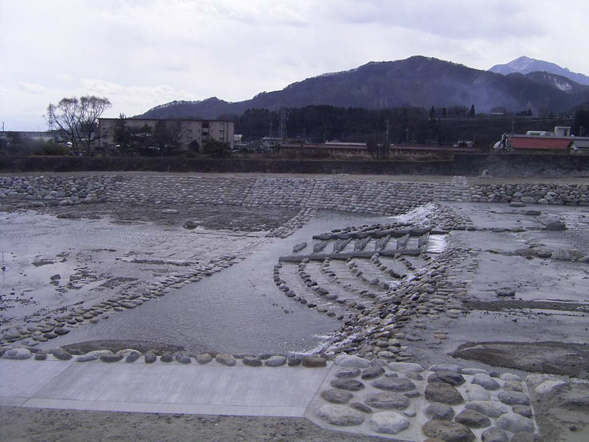 大武川第46床固工事