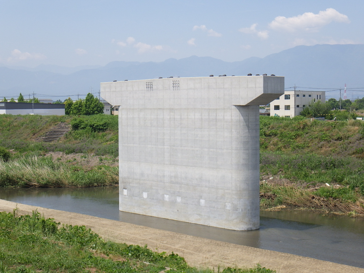 国道140号　濁川・平等川橋　橋梁下部工事