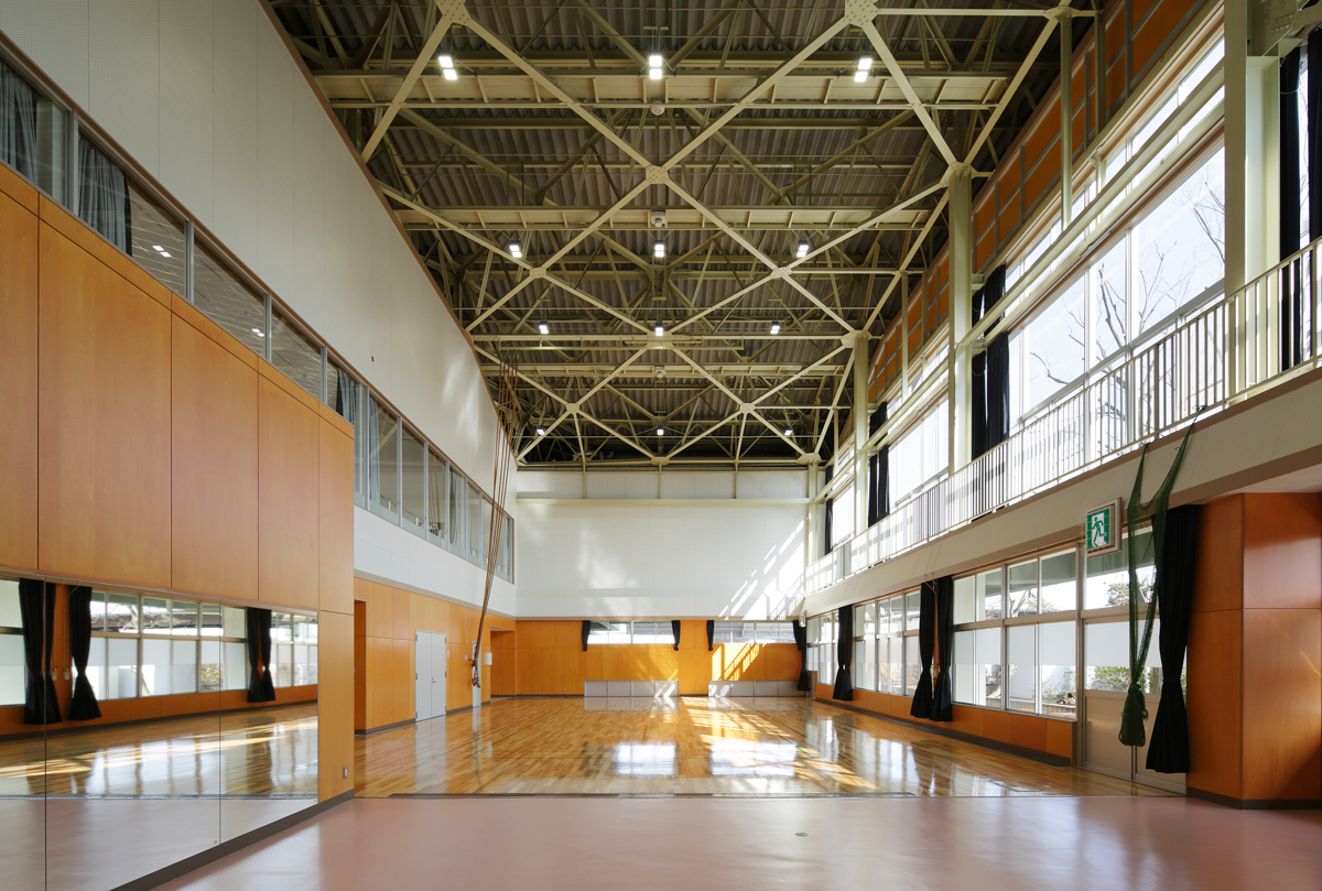 櫛形総合体育館改修工事