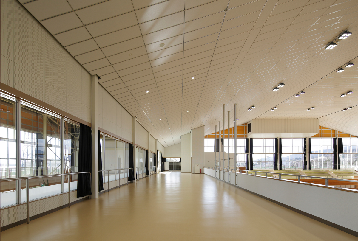 櫛形総合体育館改修工事