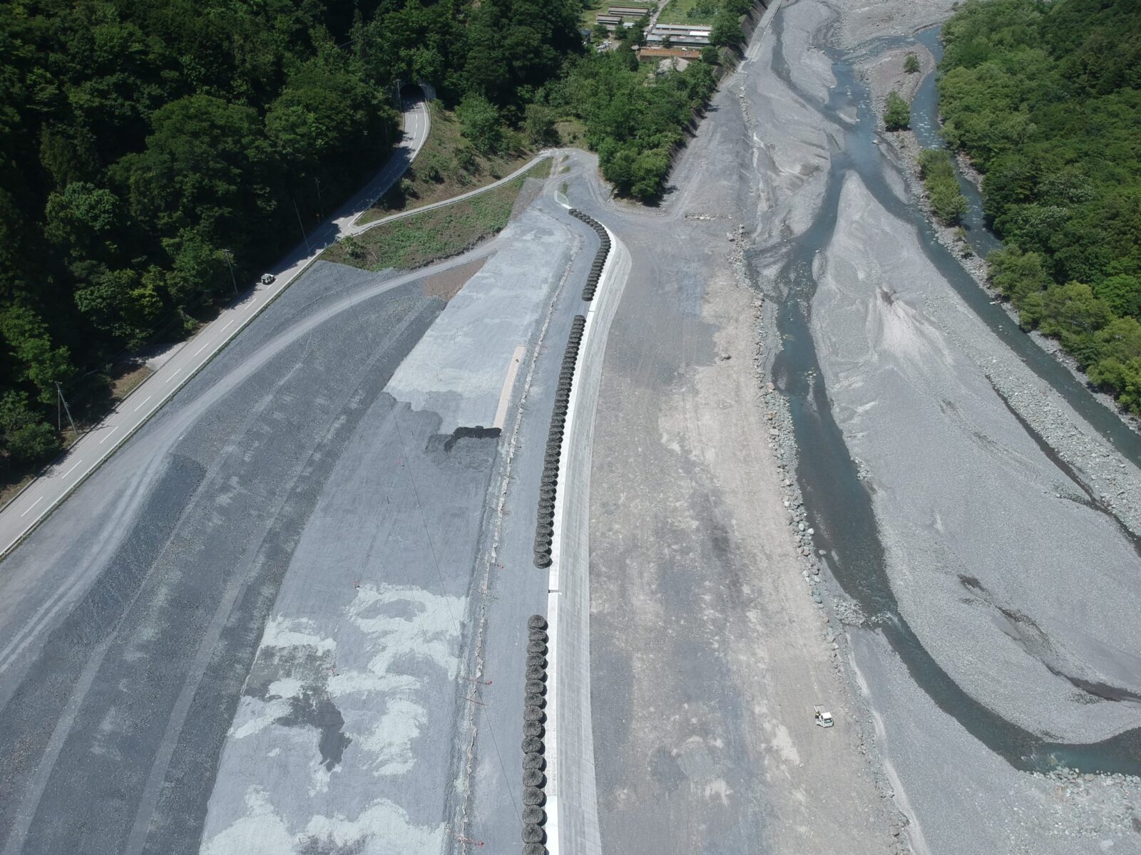 主要地方道南アルプス公園線護岸工事