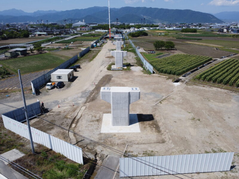 国道140号（新山梨環状道路東部区間）落合1・3号橋下部工事