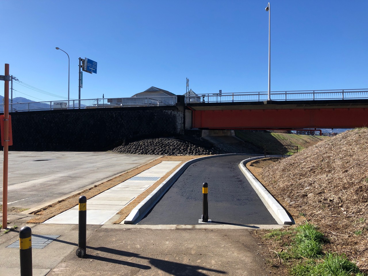 R4笛吹川左岸川中島護岸他工事