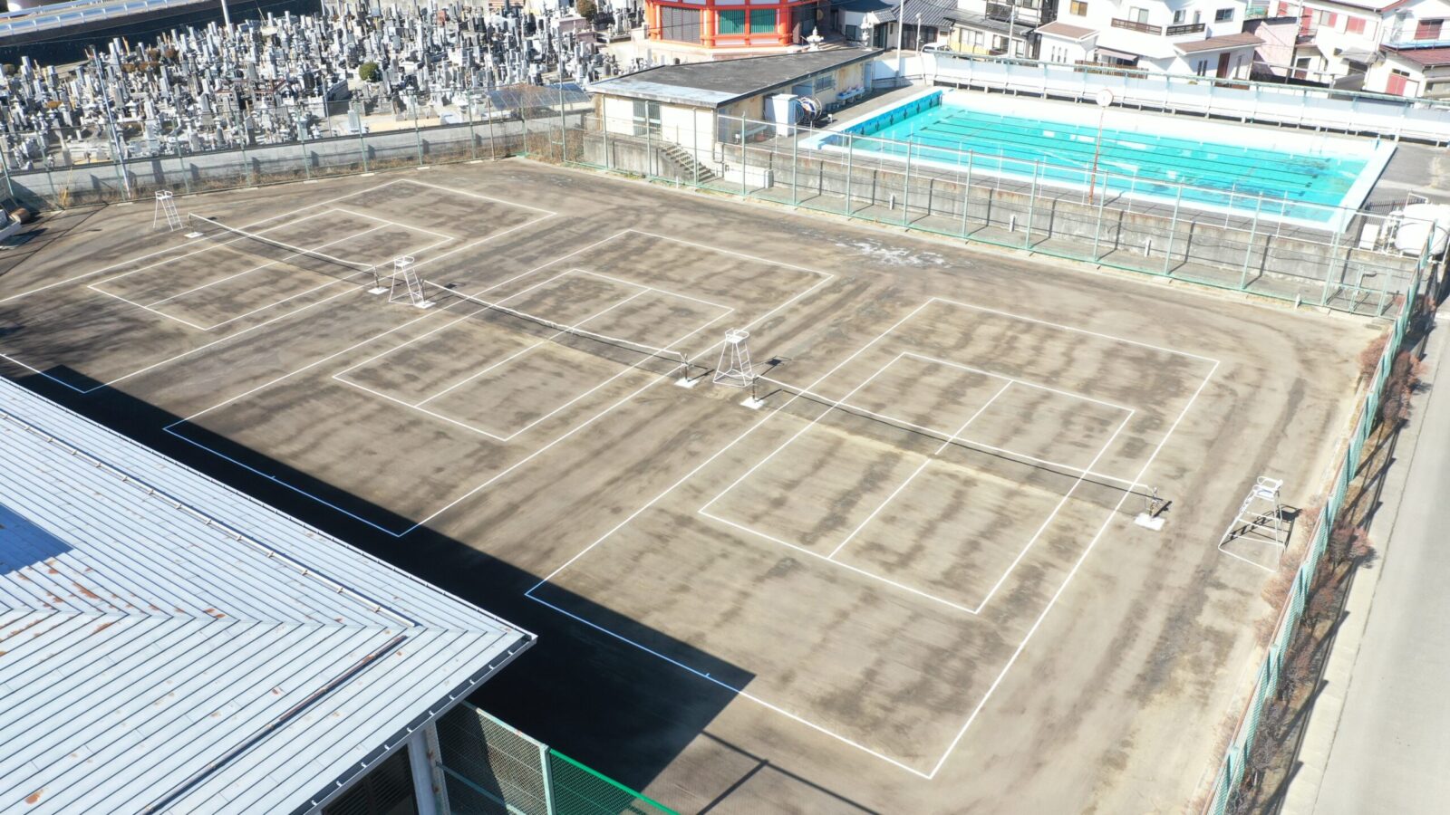 西中学校校庭整備工事