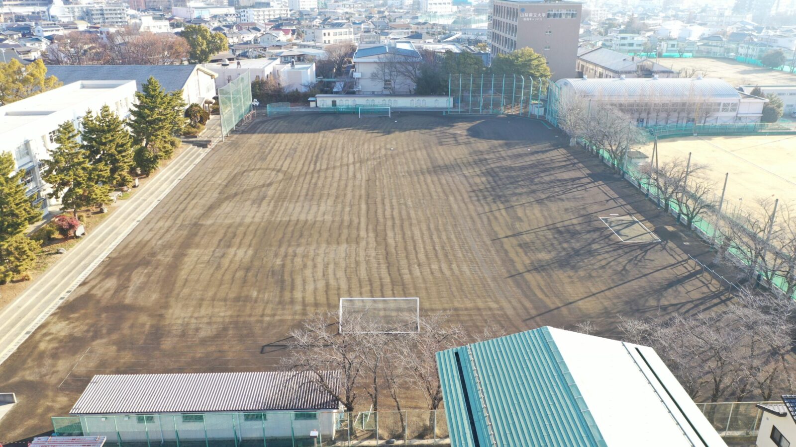 西中学校校庭整備工事